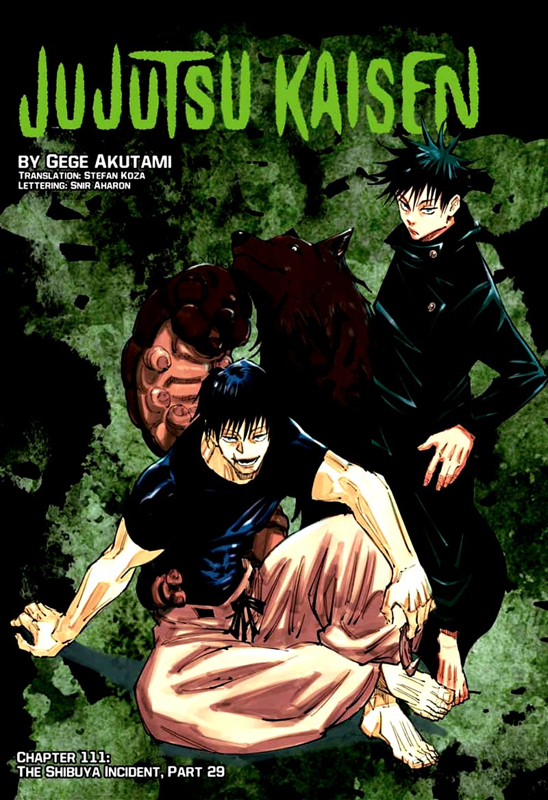 Jujutsu Kaisen Chapter 111 image 01